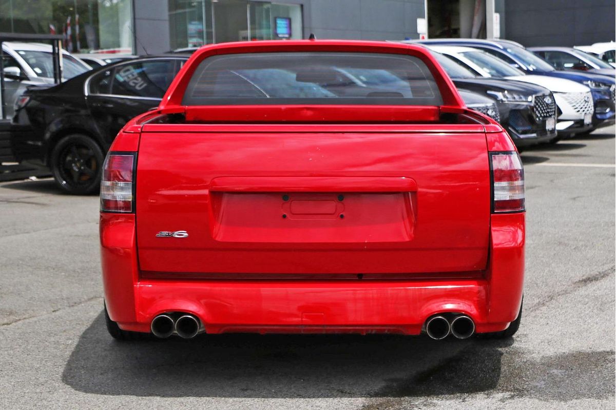 2011 Holden Ute SV6 Thunder VE Series II Rear Wheel Drive