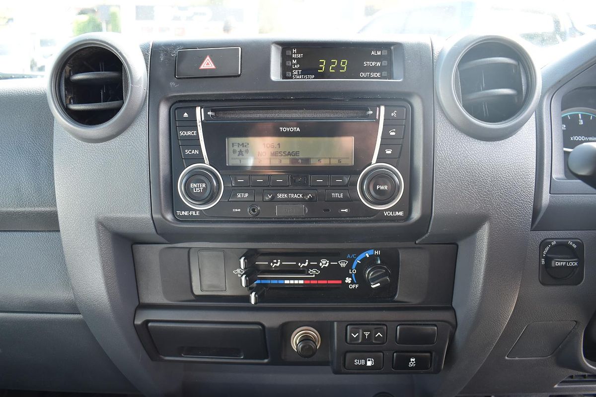 2017 Toyota Landcruiser GXL Troopcarrier VDJ78R
