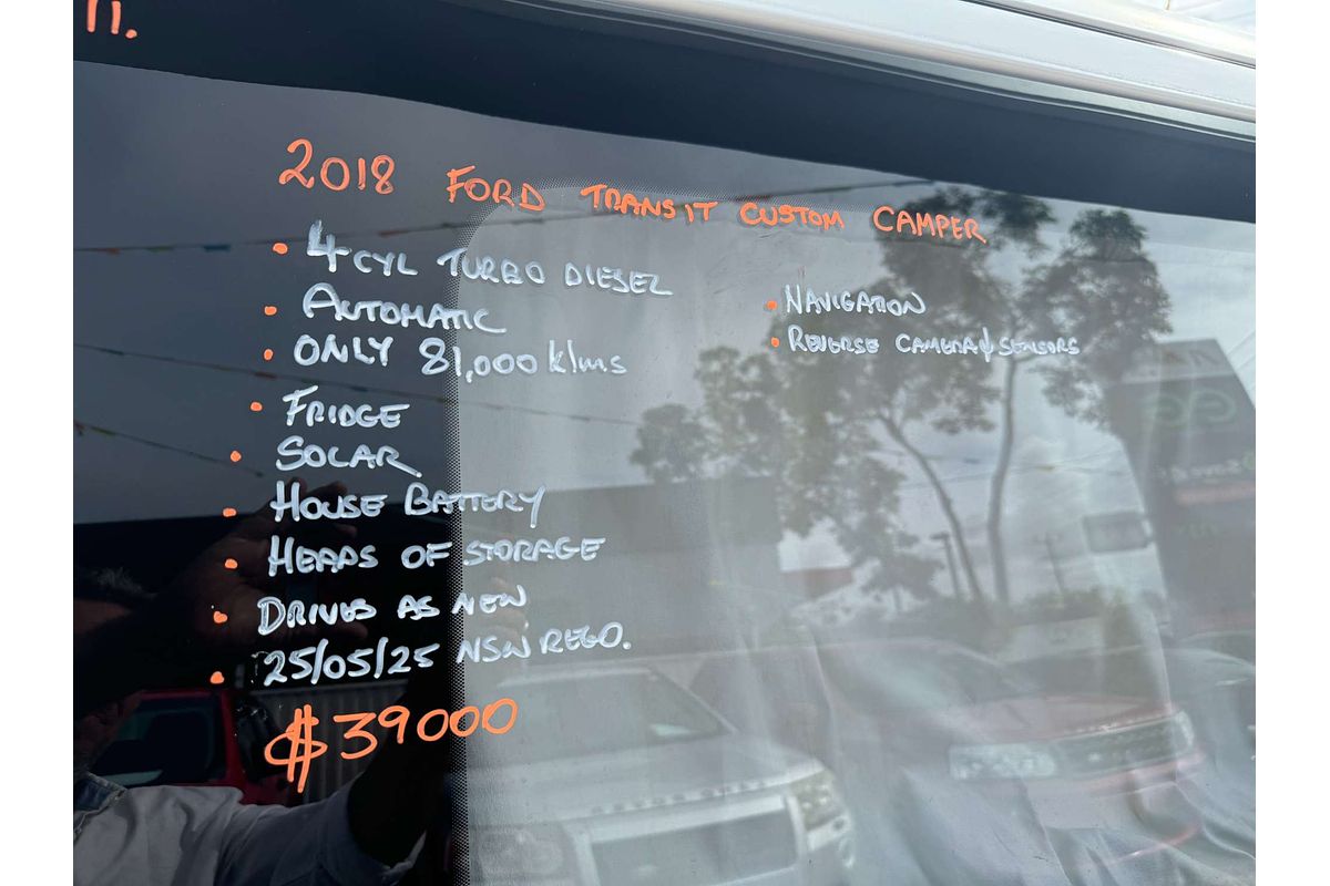 2018 Ford Transit Custom 300S VN SWB