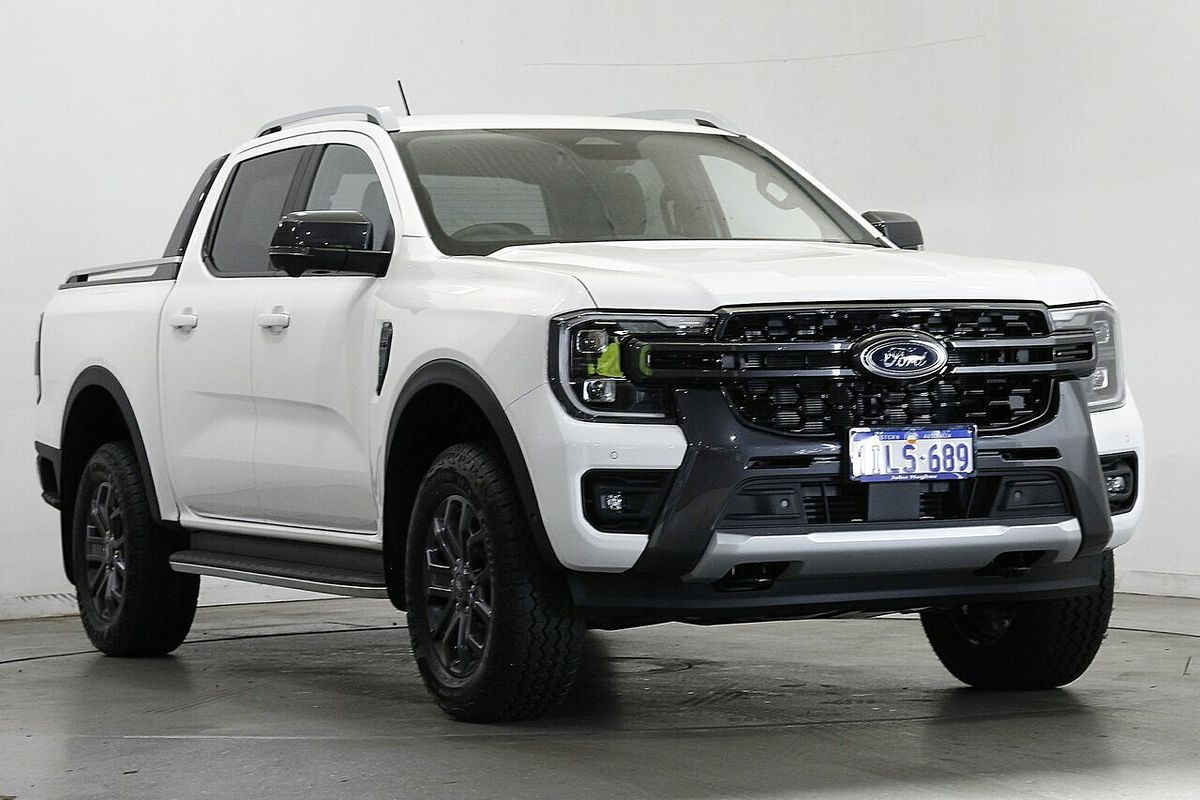 2024 Ford Ranger Wildtrak in WHITE | Used Ute | Victoria Park WA