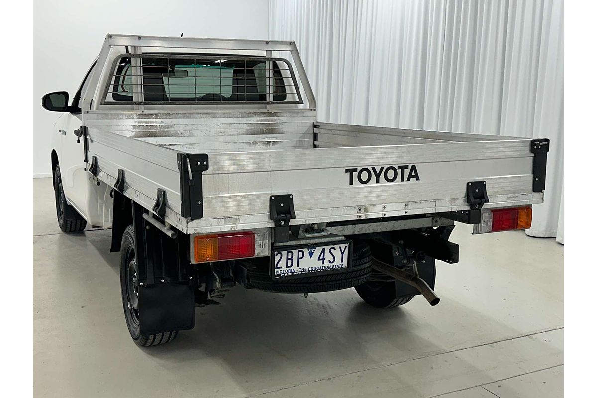 2019 Toyota Hilux Workmate TGN121R Rear Wheel Drive