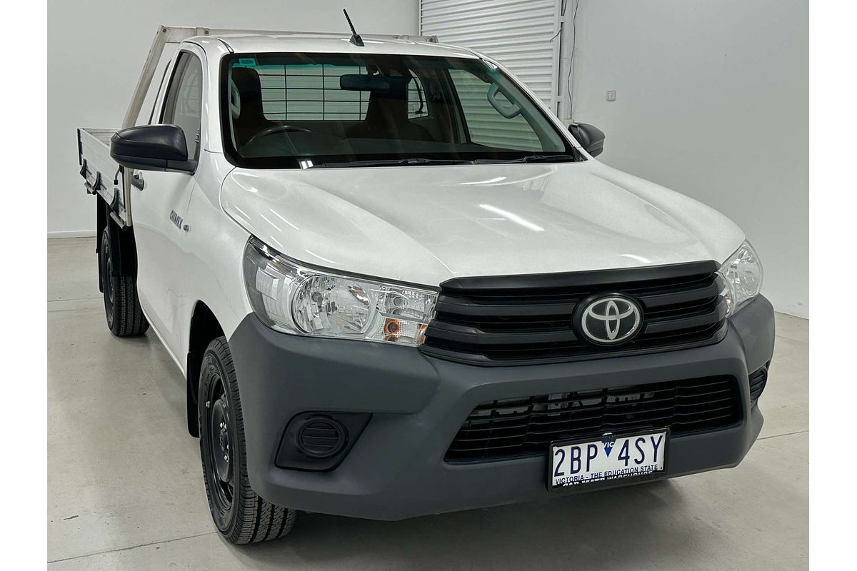2019 Toyota Hilux Workmate TGN121R Rear Wheel Drive