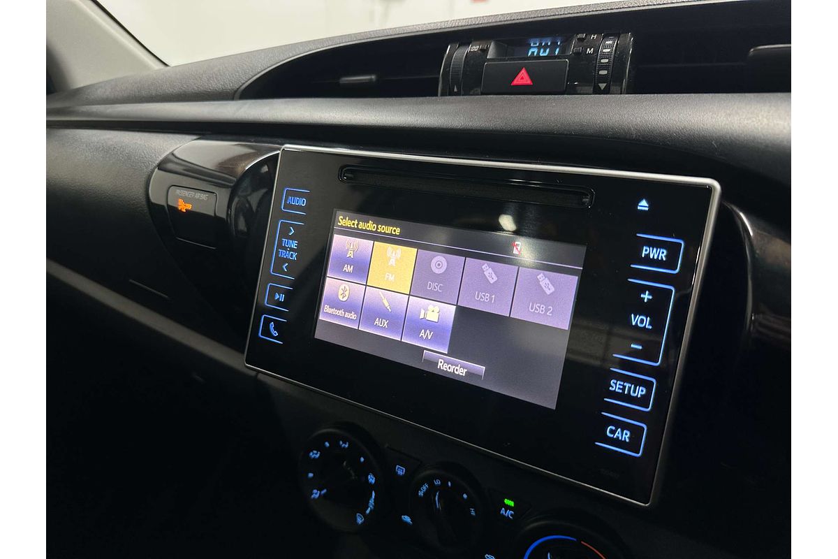 2019 Toyota Hilux Workmate TGN121R Rear Wheel Drive