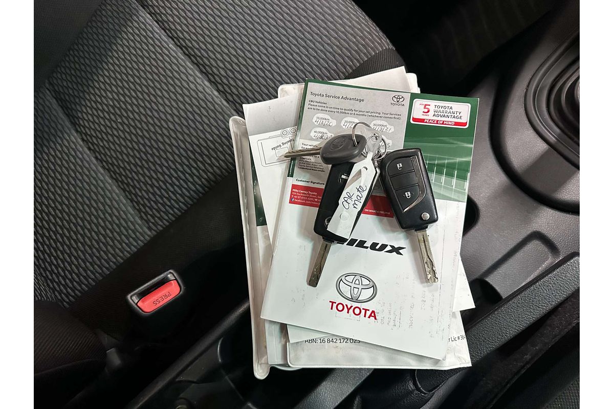 2019 Toyota Hilux Workmate TGN121R Rear Wheel Drive