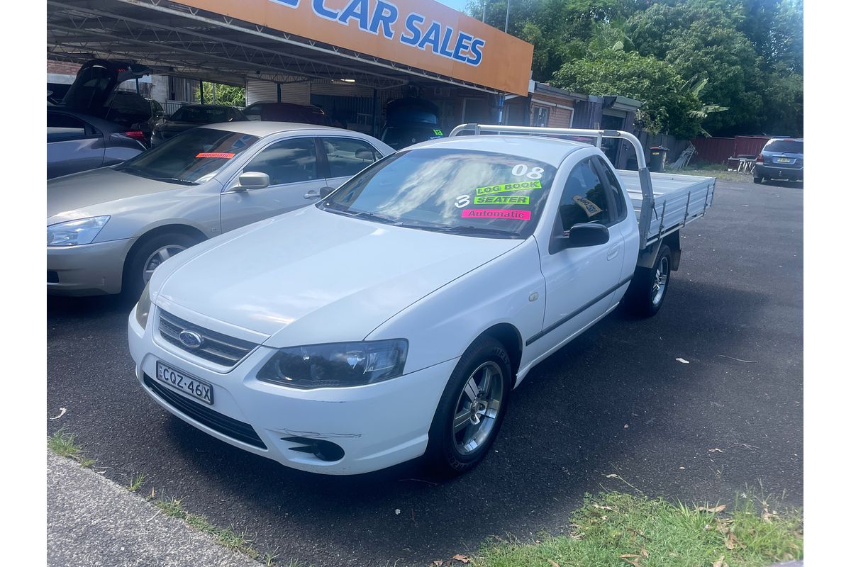 2008 Ford Falcon Ute XL BF Mk II Rear Wheel Drive