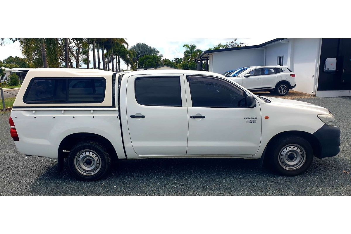 2014 Toyota Hilux Workmate TGN16R Rear Wheel Drive