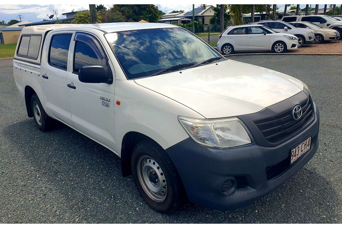 2014 Toyota Hilux Workmate TGN16R Rear Wheel Drive