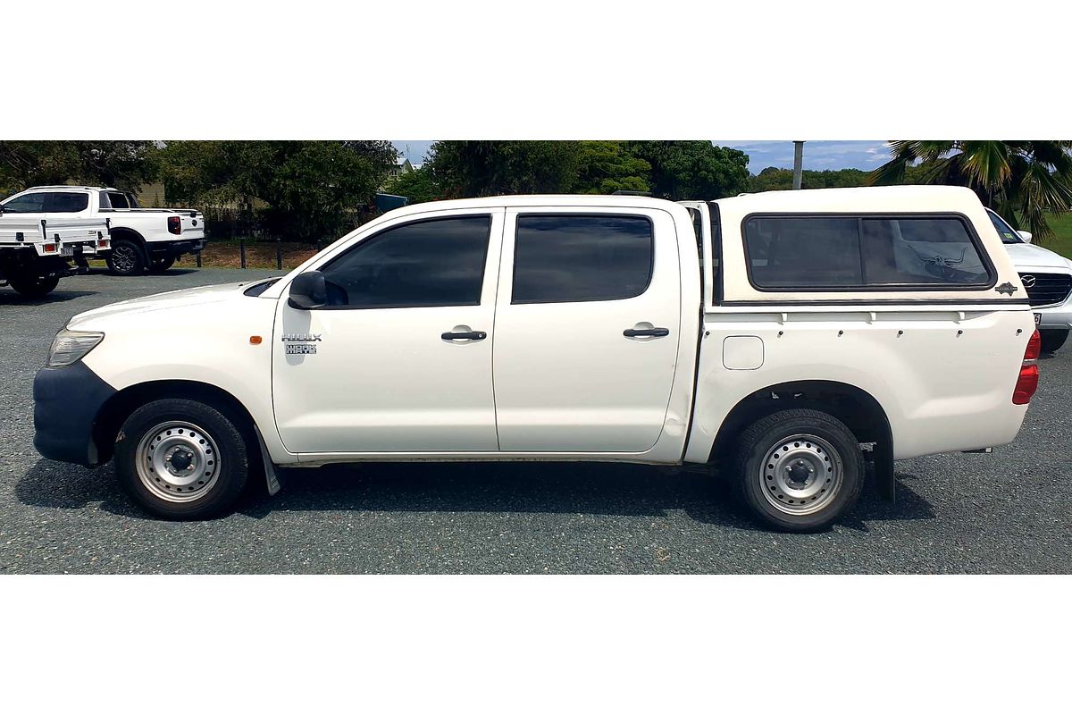 2014 Toyota Hilux Workmate TGN16R Rear Wheel Drive