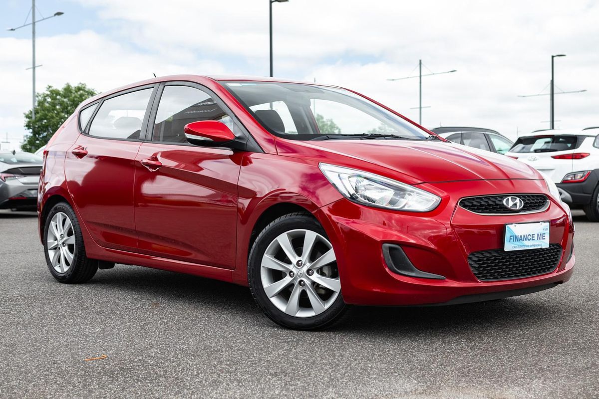 SOLD 2018 Hyundai Accent Sport in Red | Used Hatch | Essendon Fields VIC