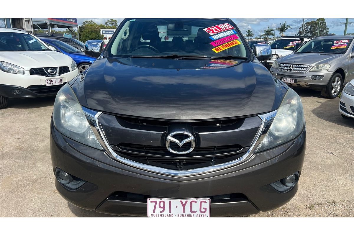 2018 Mazda BT-50 XTR Hi-Rider (4x2) MY17 Update Rear Wheel Drive