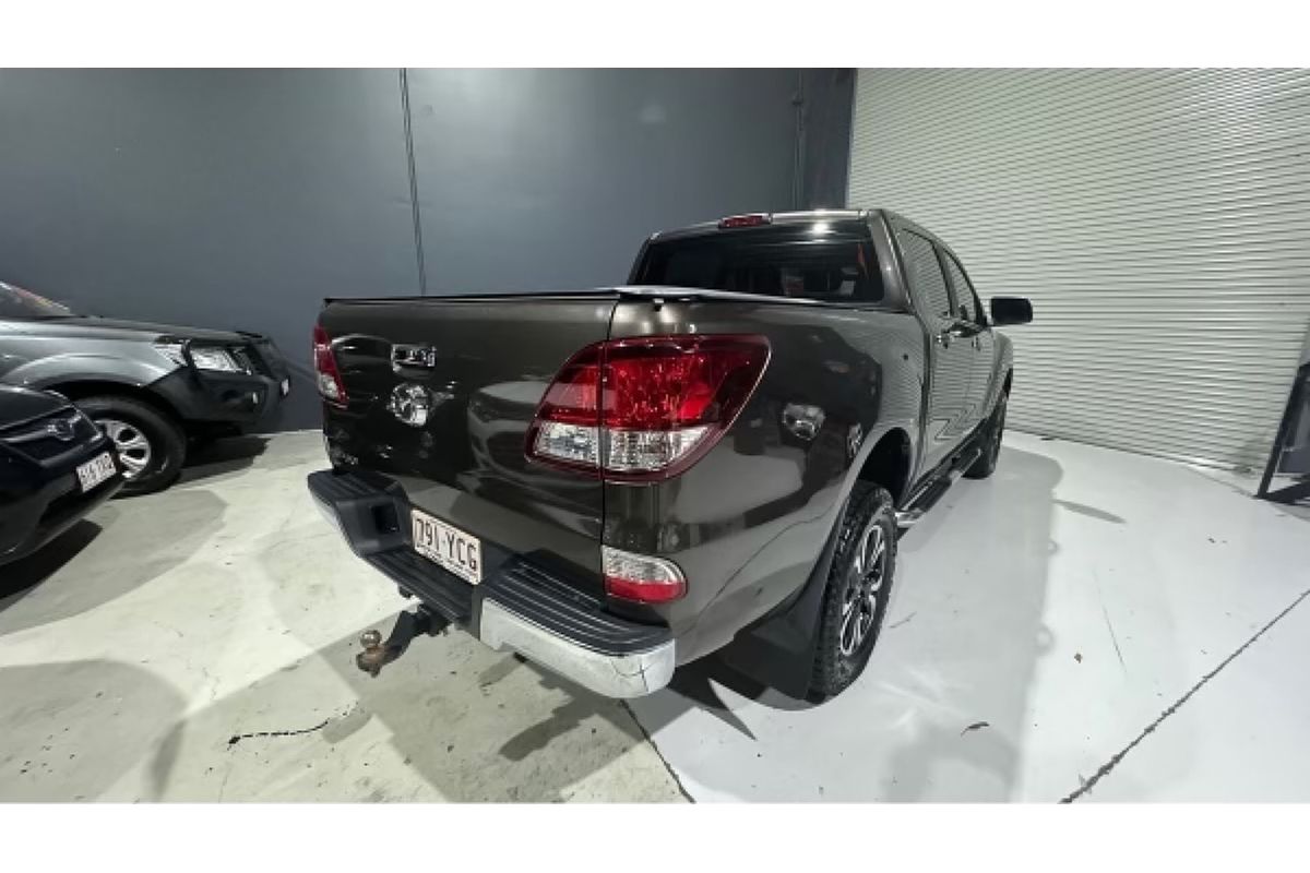 2018 Mazda BT-50 XTR Hi-Rider (4x2) MY17 Update Rear Wheel Drive