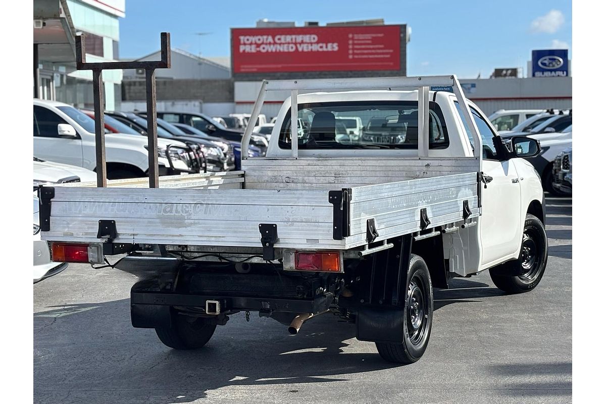 2018 Toyota Hilux Workmate TGN121R Rear Wheel Drive