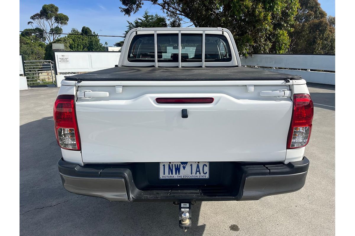 2018 Toyota Hilux Workmate TGN121R Rear Wheel Drive