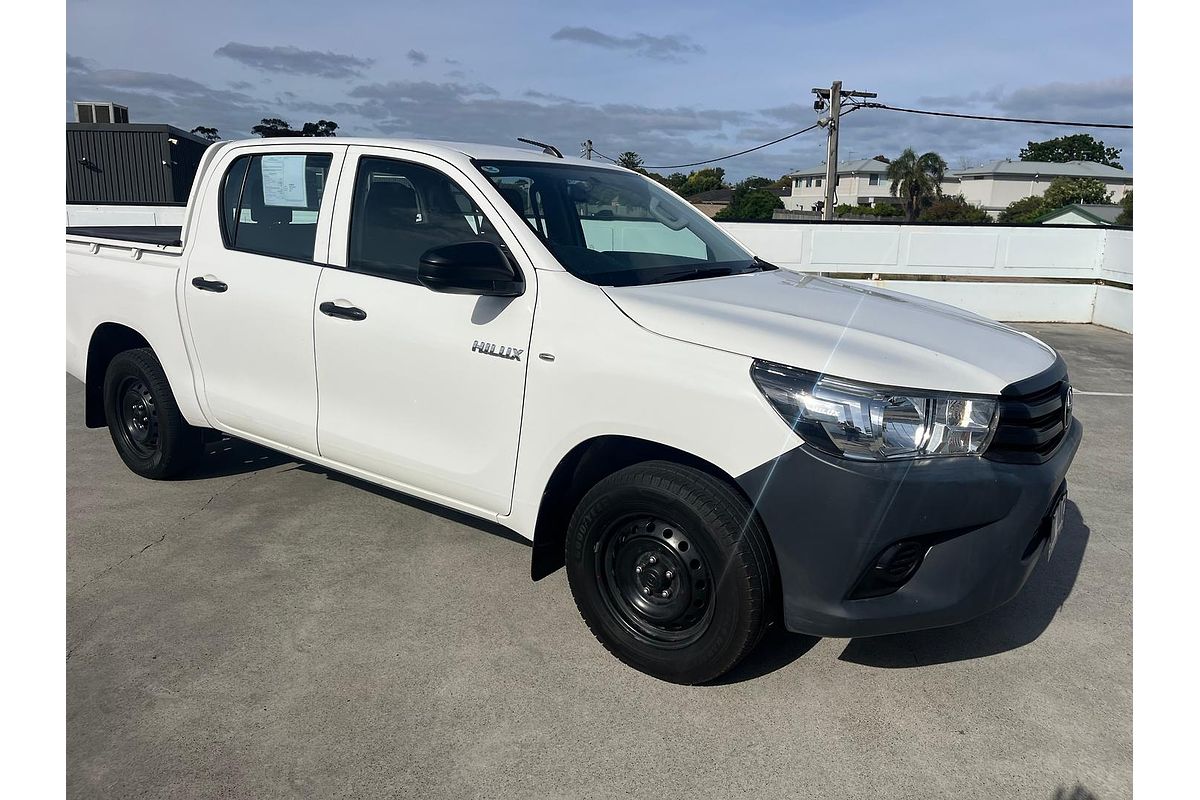 2018 Toyota Hilux Workmate TGN121R Rear Wheel Drive