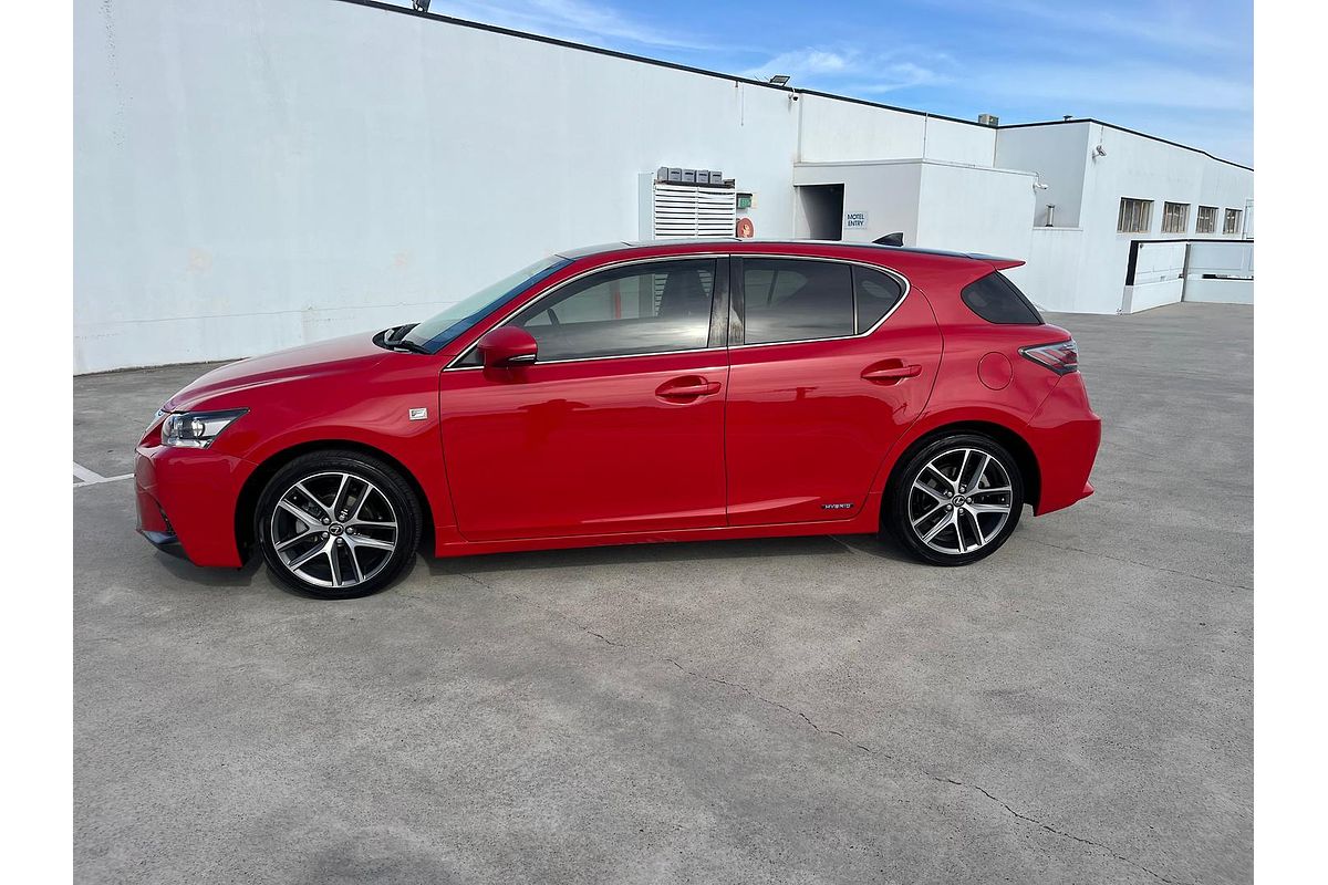 2016 Lexus CT CT200h F Sport ZWA10R