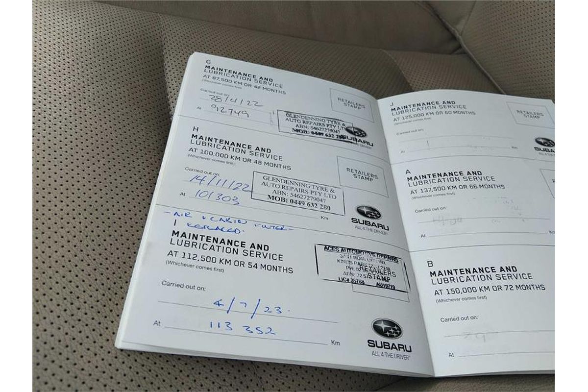 2015 Subaru Outback 2.0D Premium 5GEN