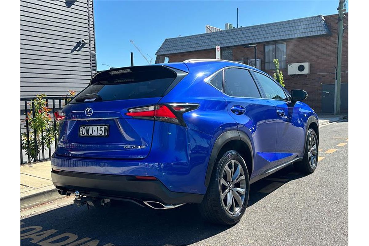 2015 Lexus NX NX200t F Sport AGZ15R