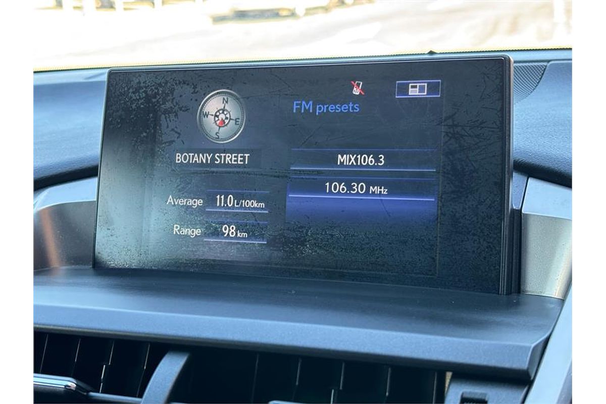 2015 Lexus NX NX200t F Sport AGZ15R
