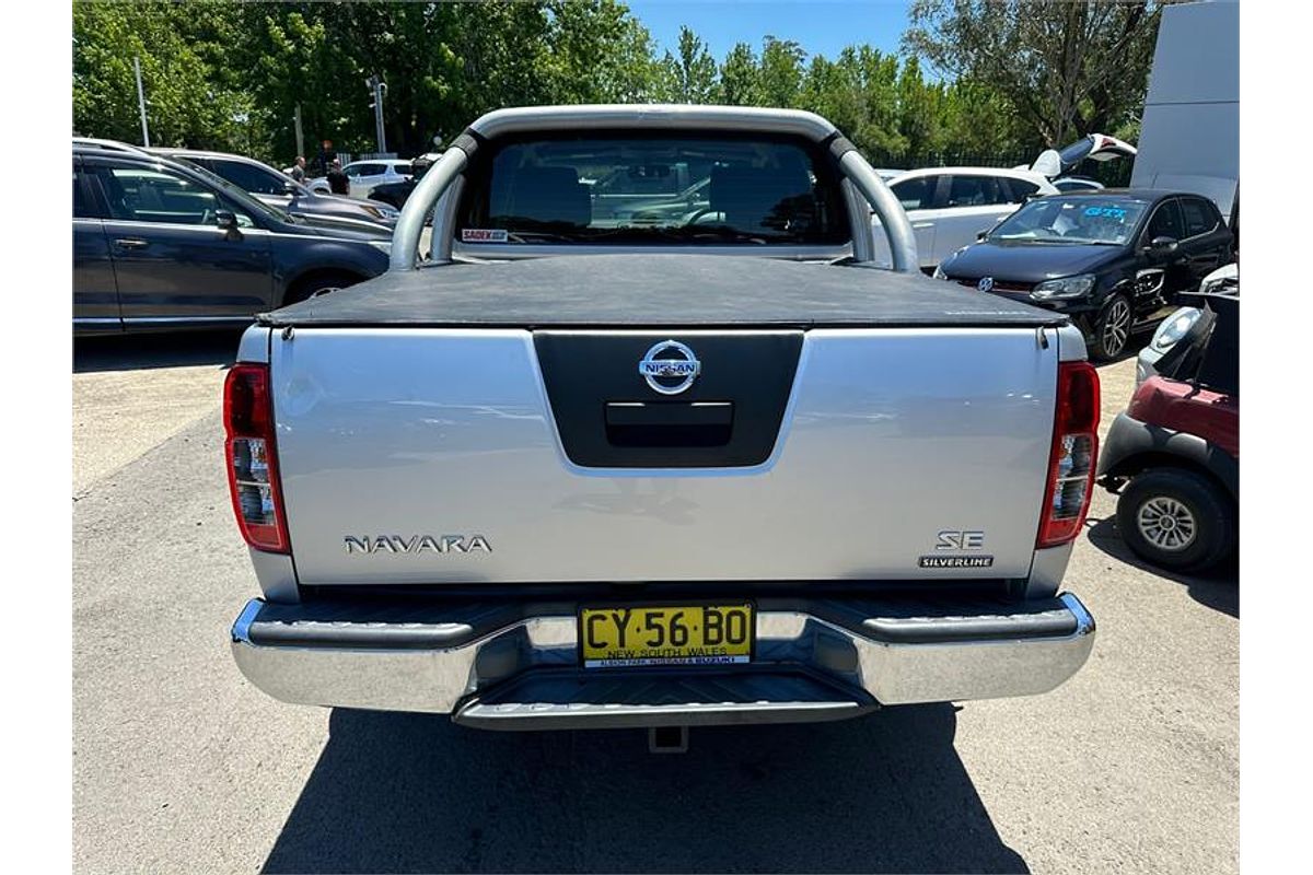 2014 Nissan Navara Silverline SE D40 Series 9 4X4