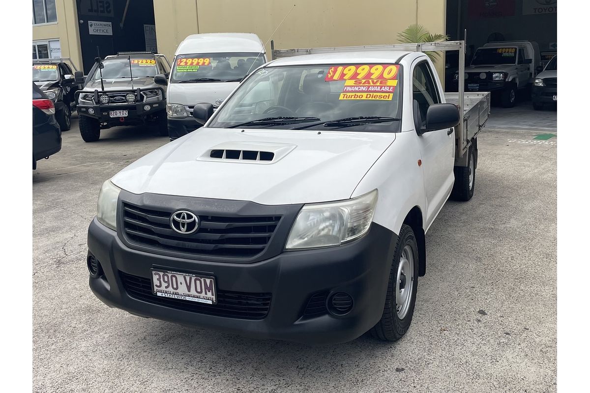 2015 Toyota Hilux Workmate KUN16R MY14 Rear Wheel Drive