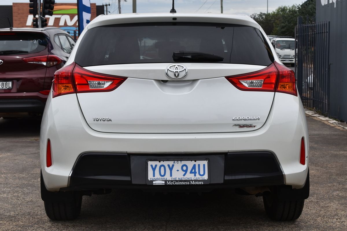 2012 Toyota Corolla Ascent Sport ZRE182R