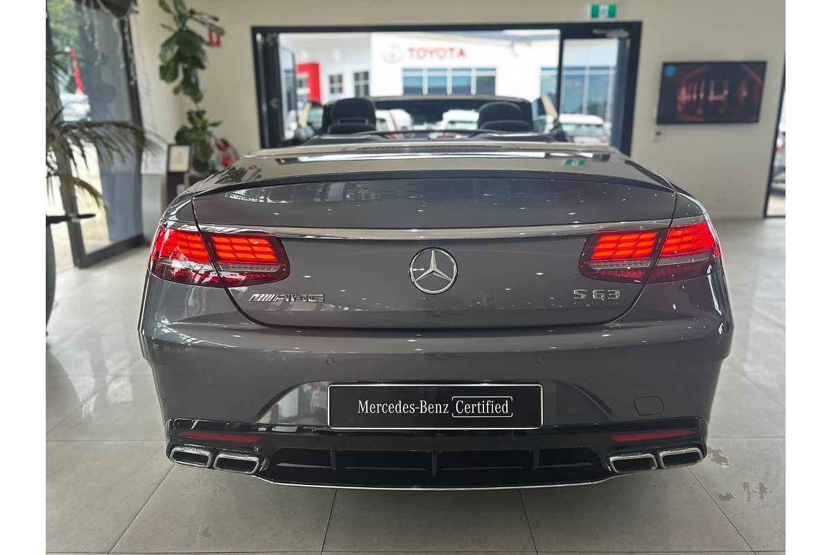 2018 Mercedes-Benz S-Class S63 AMG A217