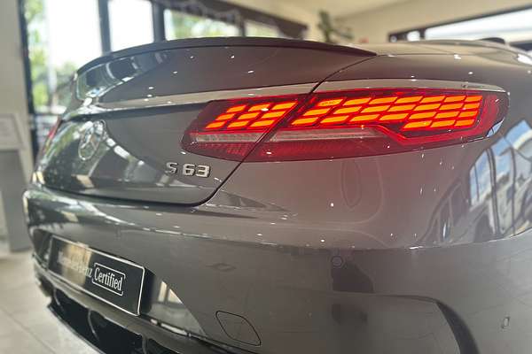 2018 Mercedes-Benz S-Class S63 AMG A217