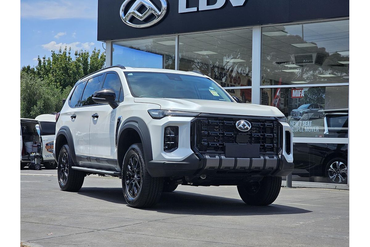 2025 LDV D90 Mode SV9A