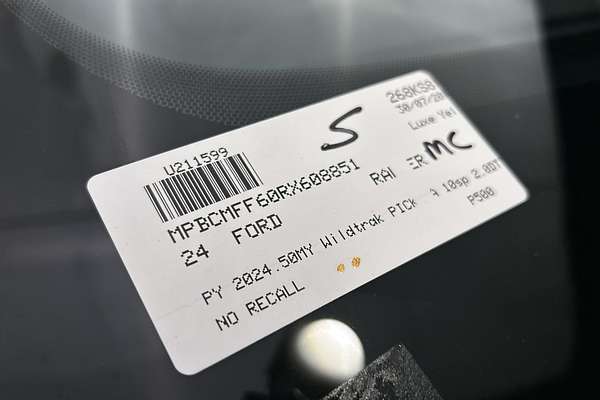 2024 Ford Ranger Wildtrak 4X4