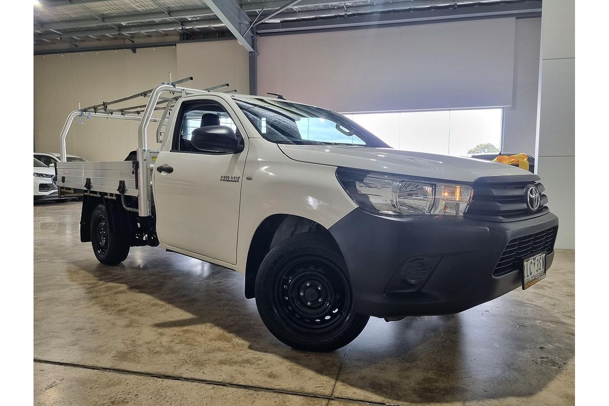 2017 Toyota Hilux Workmate TGN121R Rear Wheel Drive