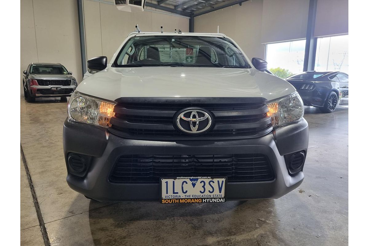 2017 Toyota Hilux Workmate TGN121R Rear Wheel Drive