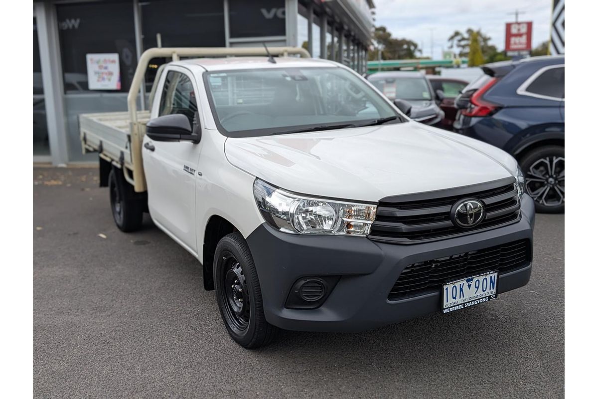 2019 Toyota Hilux Workmate TGN121R Rear Wheel Drive