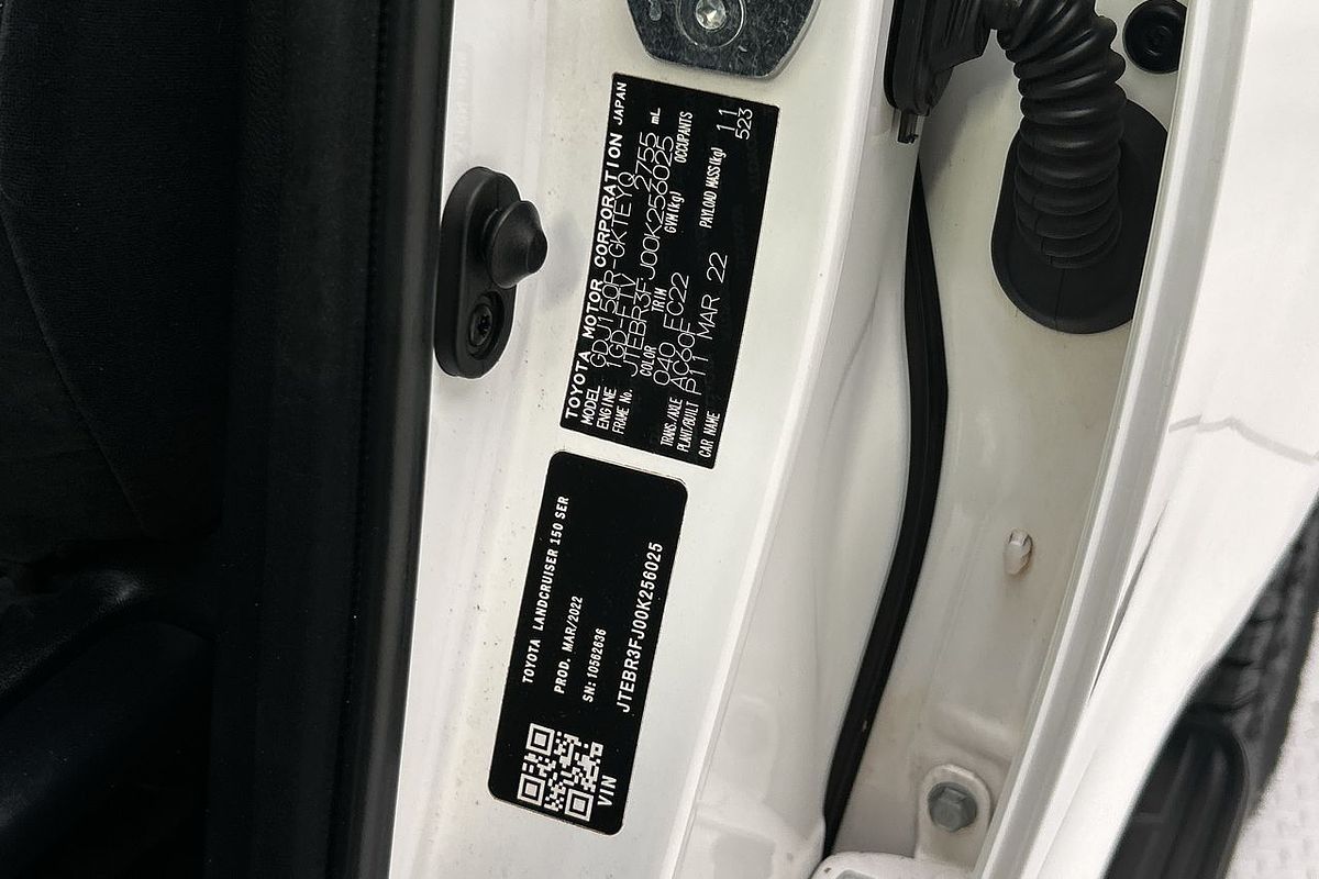 2022 Toyota Landcruiser Prado GXL GDJ150R