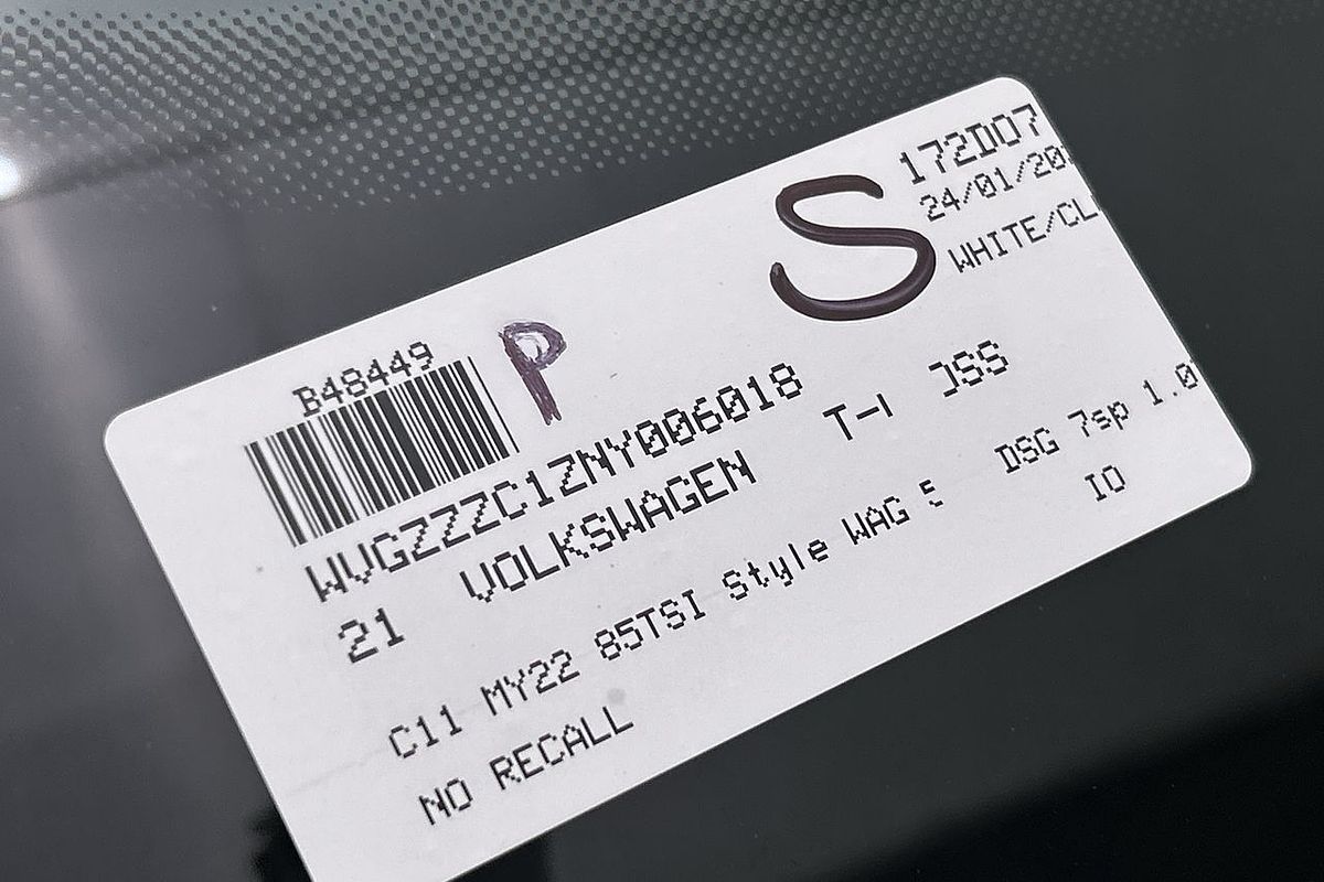 2021 Volkswagen T-Cross 85TSI Style C11