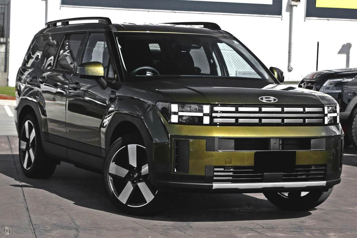 2025 Hyundai Santa Fe in Ocado Green | New SUV | Wynnum QLD