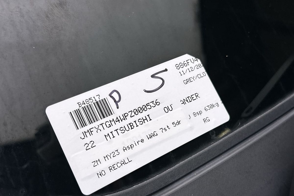 2022 Mitsubishi Outlander Aspire ZM