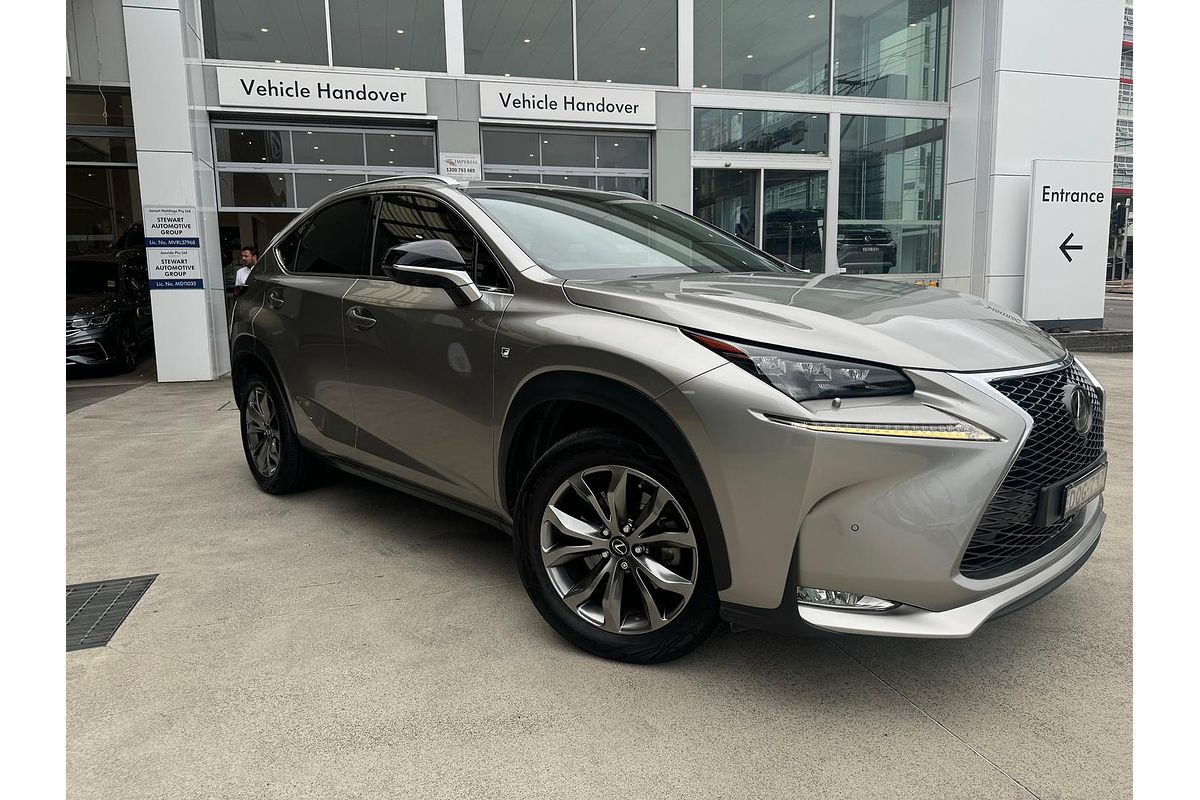 2017 Lexus NX NX200t F Sport AGZ15R