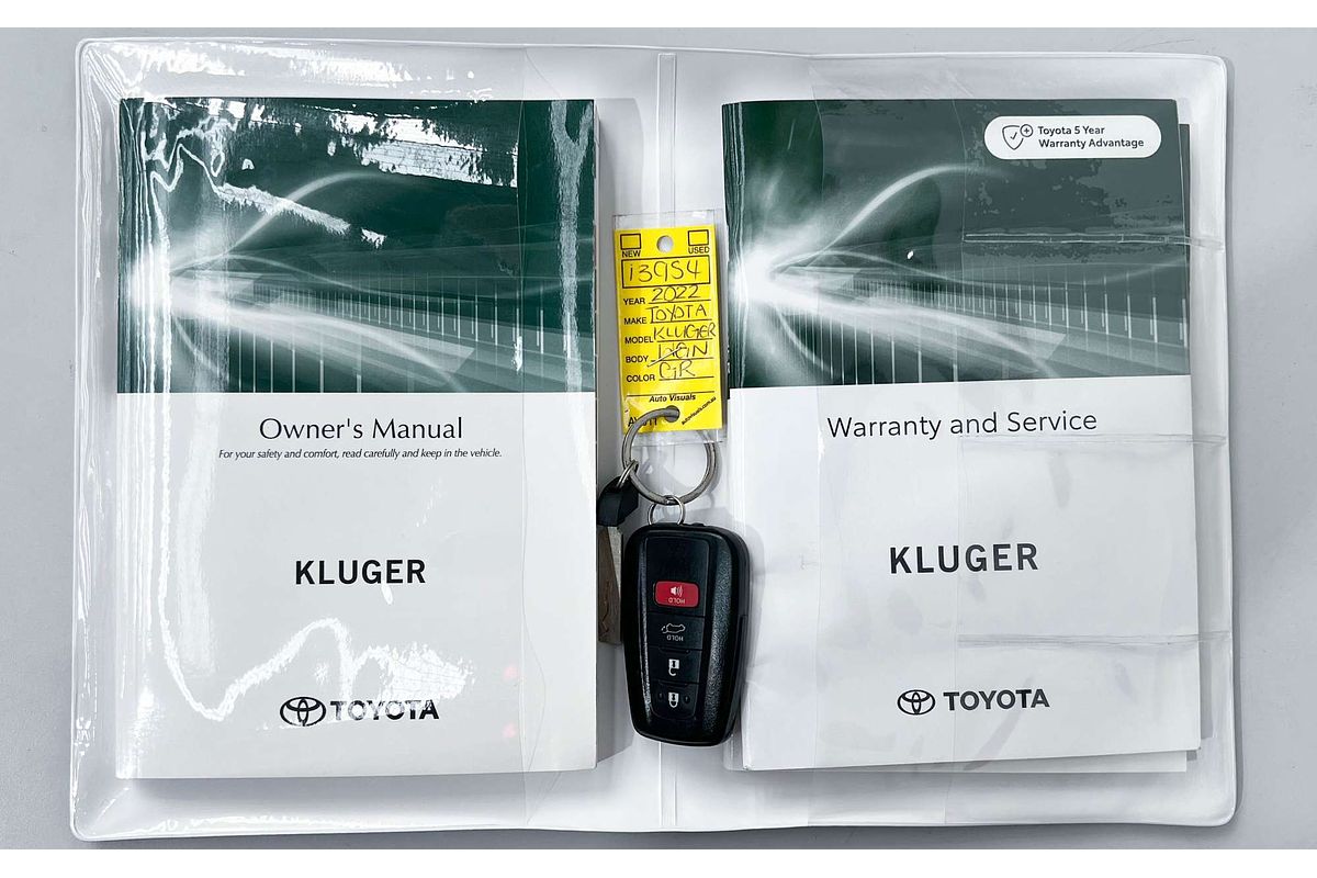 2022 Toyota Kluger GXL TXUA70R