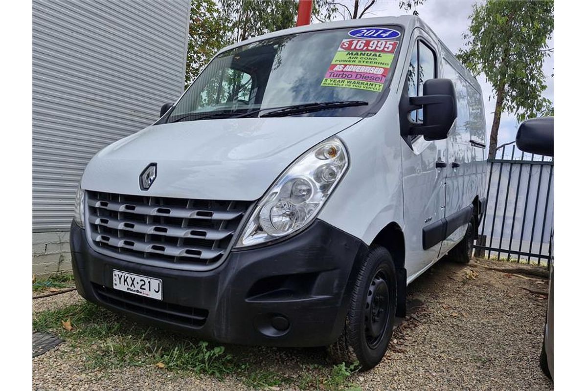 2014 Renault Master X62 SWB Low Roof