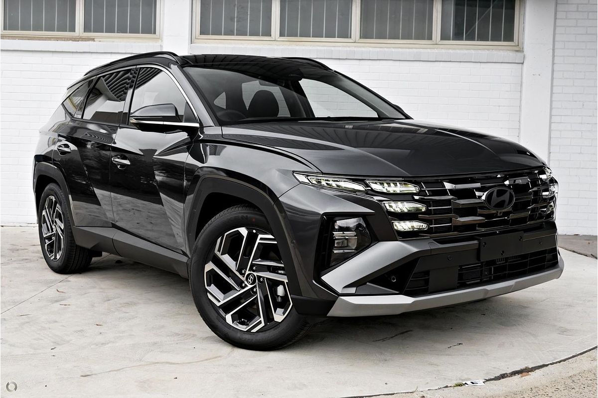 SOLD 2024 Hyundai Tucson Premium in Titan Grey | New SUV | Capalaba QLD ...