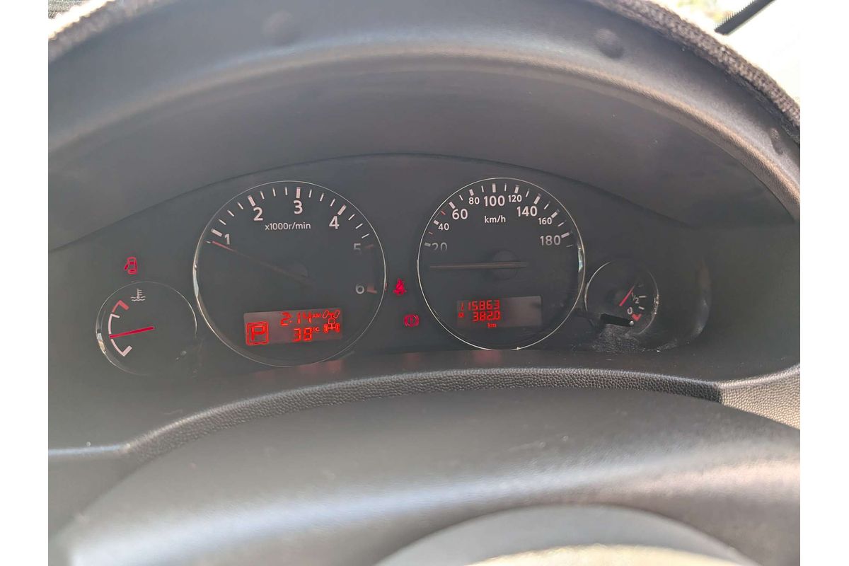 2013 Nissan Navara ST-X D40 Series 5 4X4