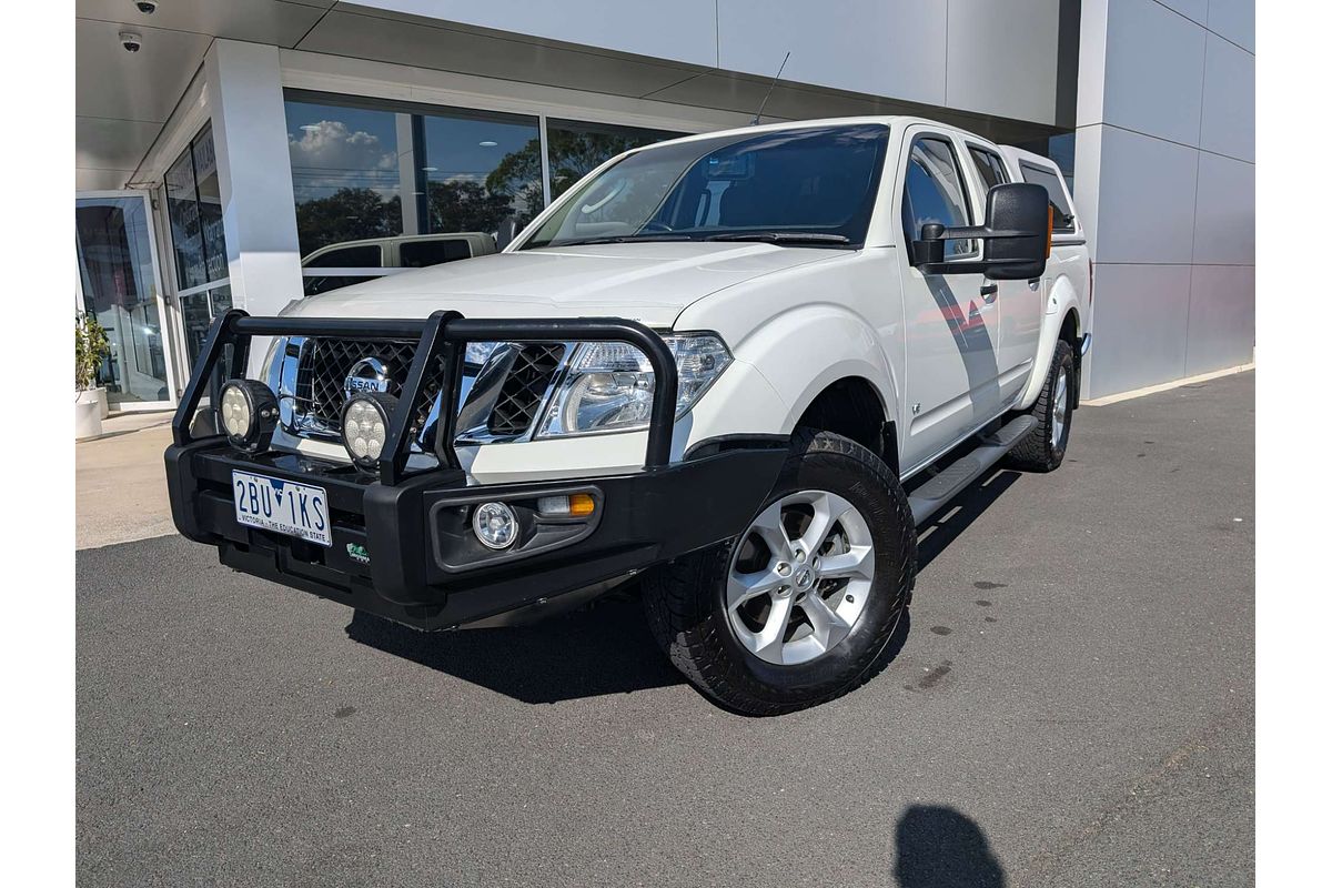 2013 Nissan Navara ST-X D40 Series 5 4X4