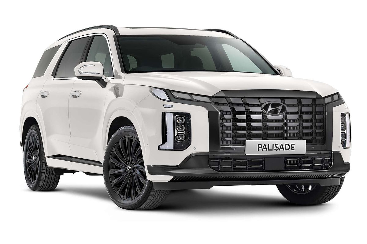 SOLD 2024 Hyundai Palisade Calligraphy Black Ink in ABYSS BLACK | New ...
