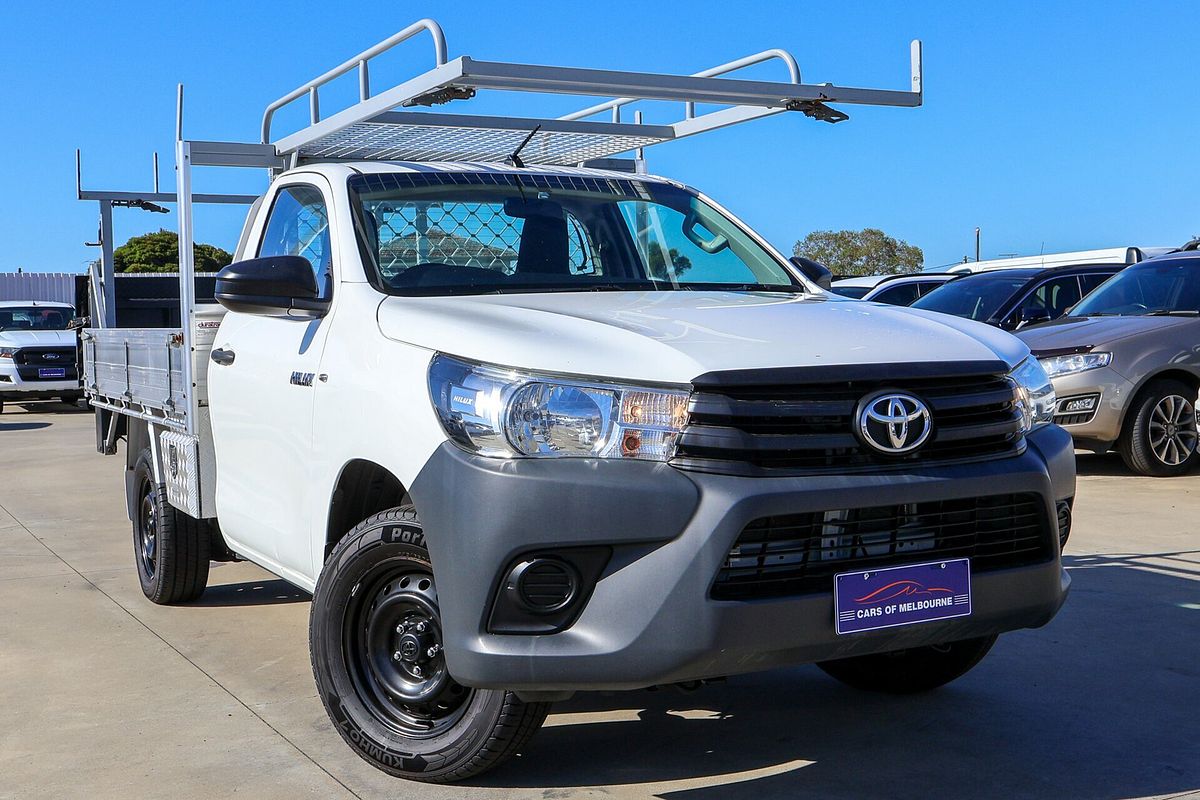 2019 Toyota Hilux Workmate TGN121R Rear Wheel Drive