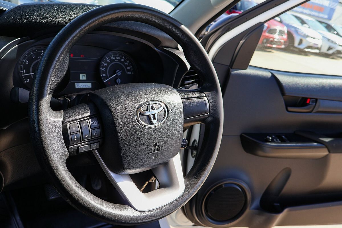2019 Toyota Hilux Workmate TGN121R Rear Wheel Drive