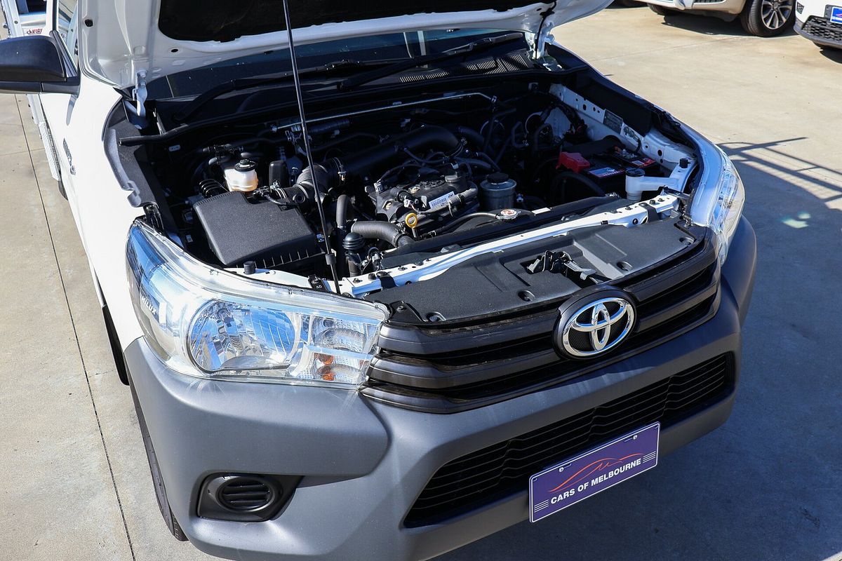 2019 Toyota Hilux Workmate TGN121R Rear Wheel Drive