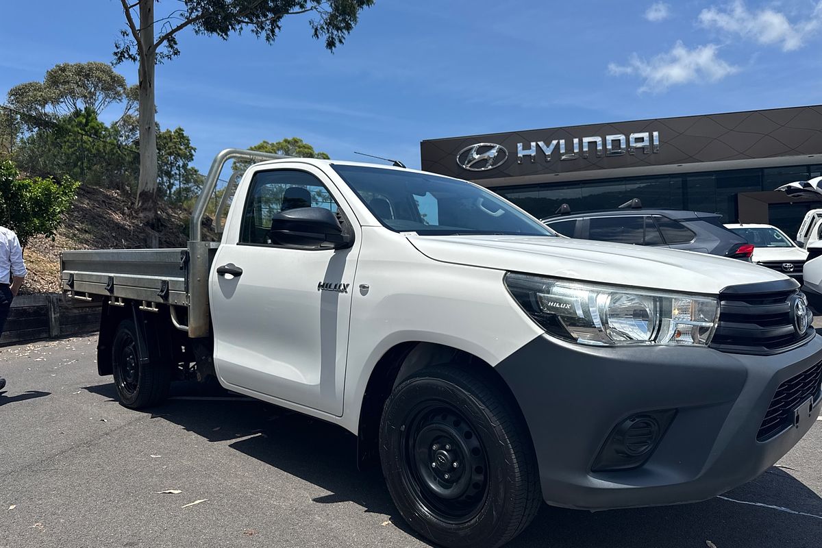 2017 Toyota Hilux Workmate GUN122R Rear Wheel Drive