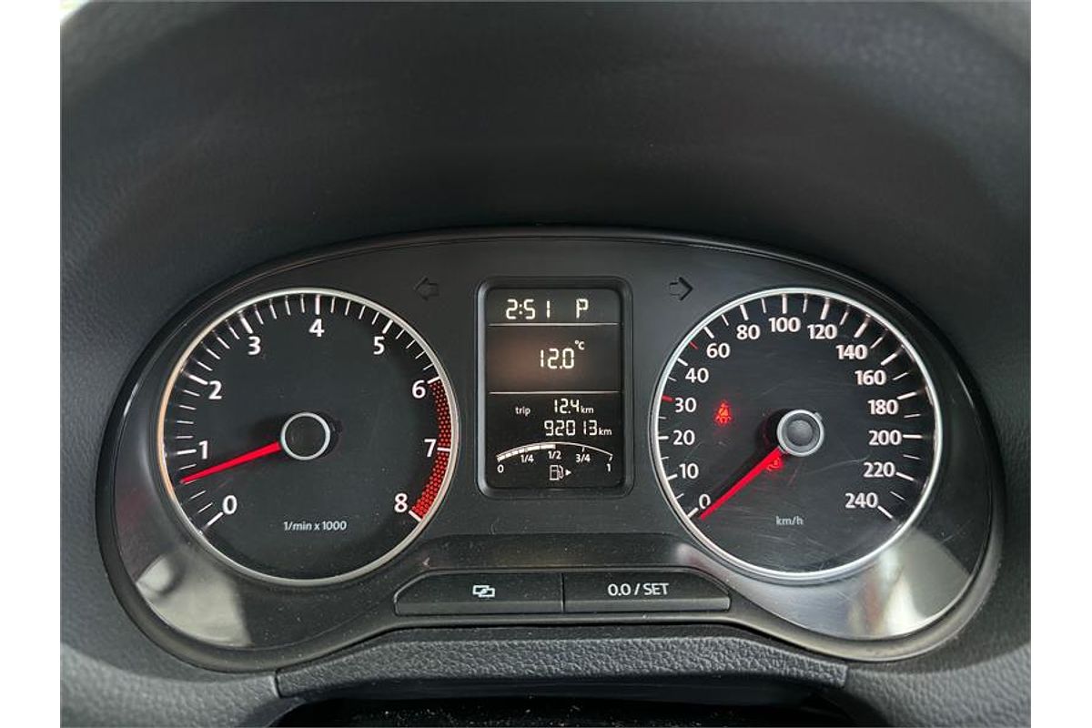 2012 Volkswagen POLO 77 TSI COMFORTLINE 6R MY12 UPDATE
