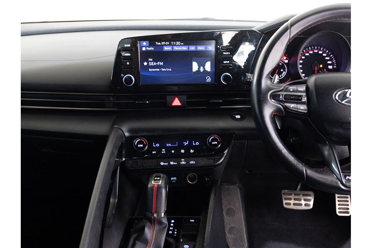 2021 HYUNDAI i30 N LINE 7 SP AUTO DUAL CLUTCH 4D SEDAN T4 