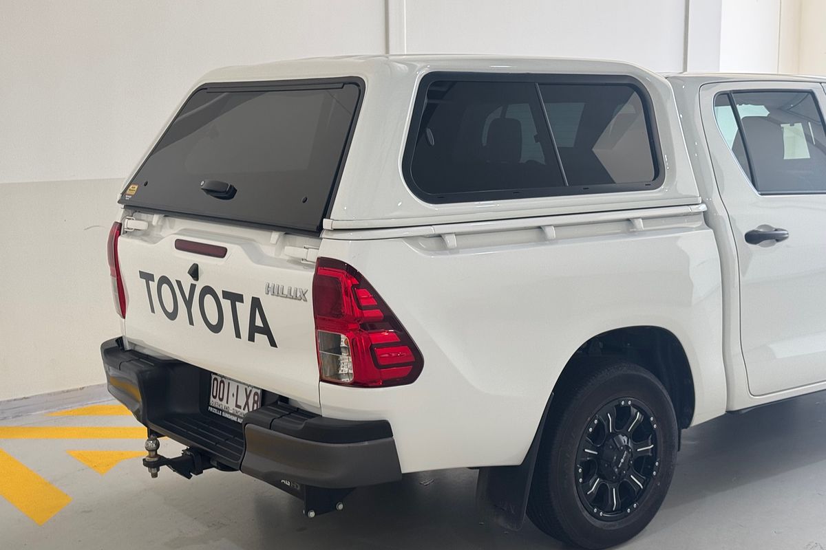 2021 Toyota Hilux Workmate TGN121R Rear Wheel Drive